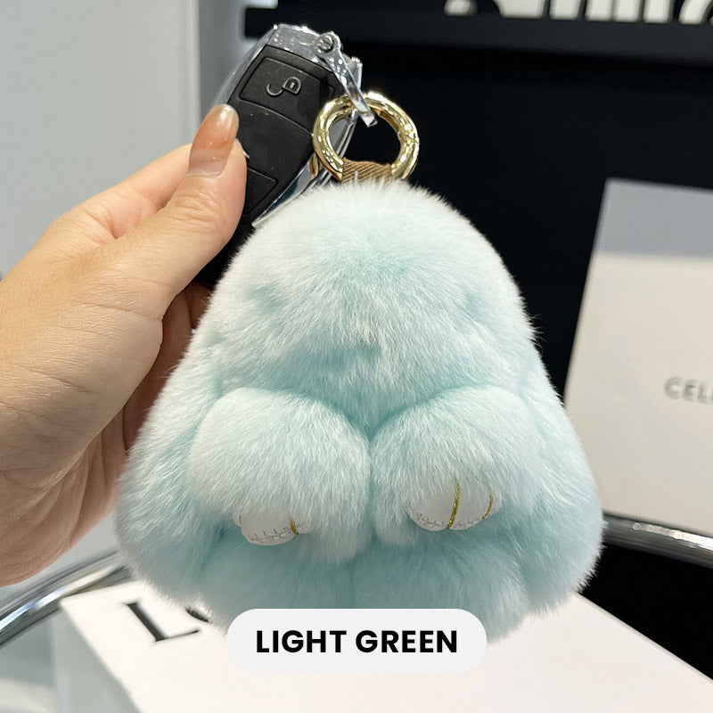 šHot Saleš„Plush Bunny Keychain Pendant