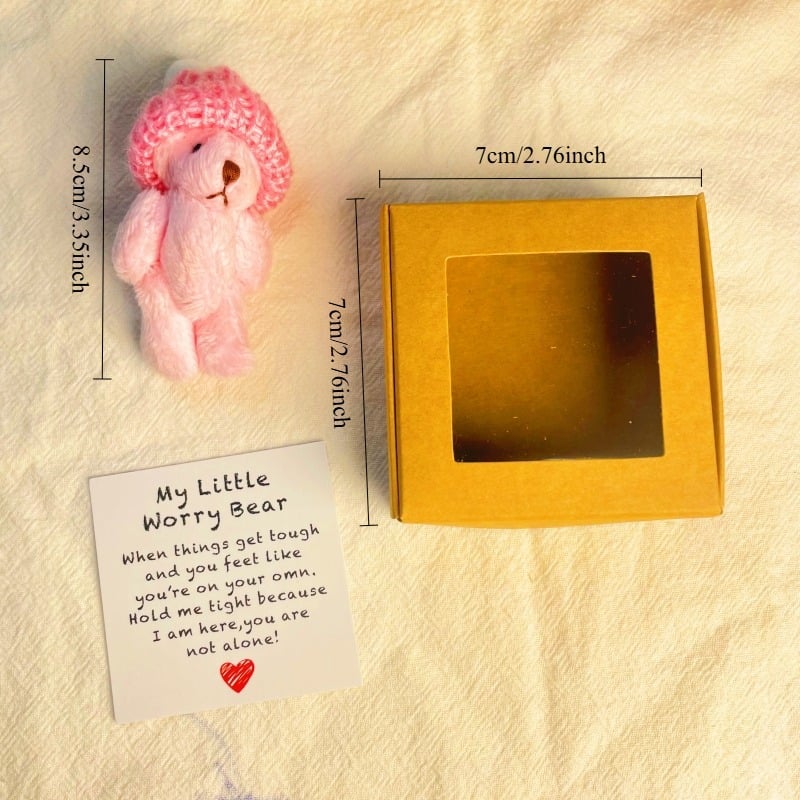 🧸✨Little Bear in Box, My Little Worry Bear🎁