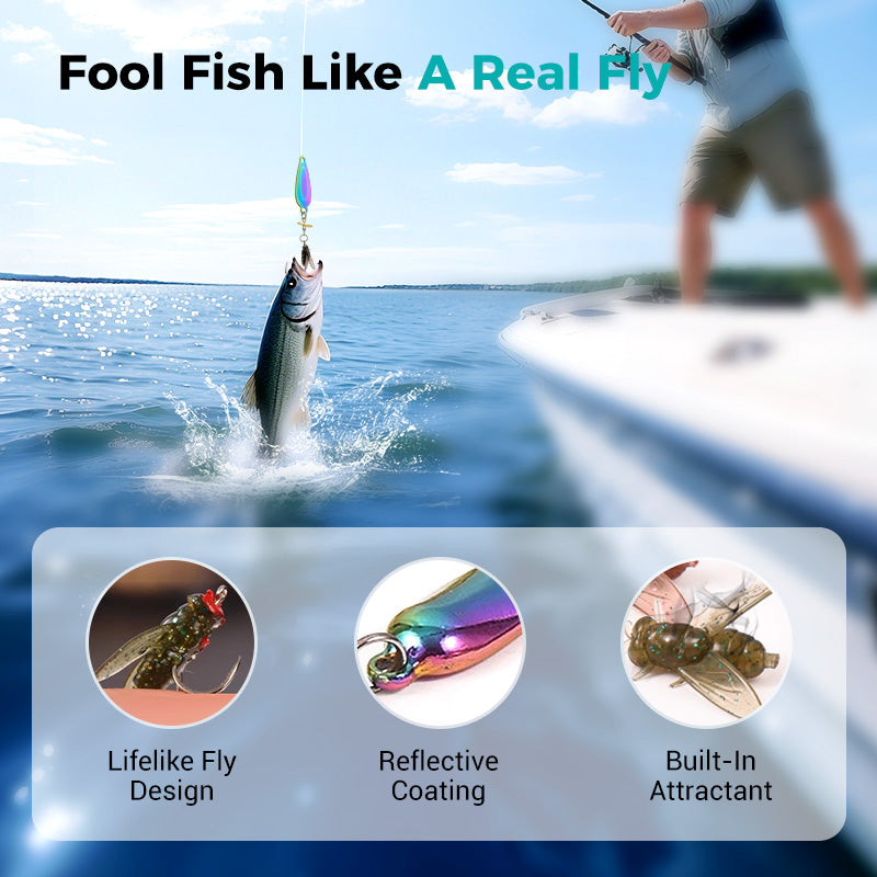 🎣Metal Propeller Fishing Lure for Catching Fish