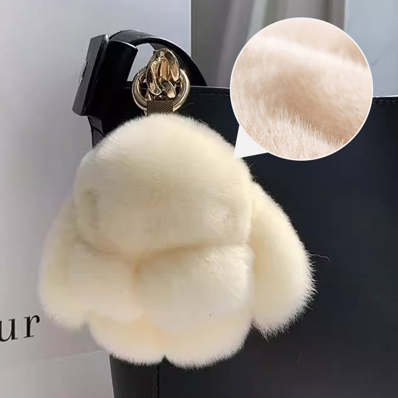 šHot Saleš„Plush Bunny Keychain Pendant
