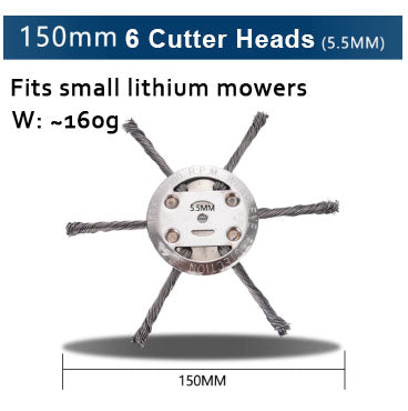 🔥Buy More Save More String🌿Trimmer Replacement Head,Steel Wire Grass Cutting Head