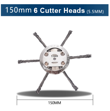 🔥Buy More Save More String🌿Trimmer Replacement Head,Steel Wire Grass Cutting Head