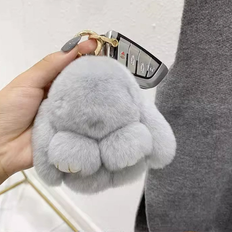 šHot Saleš„Plush Bunny Keychain Pendant