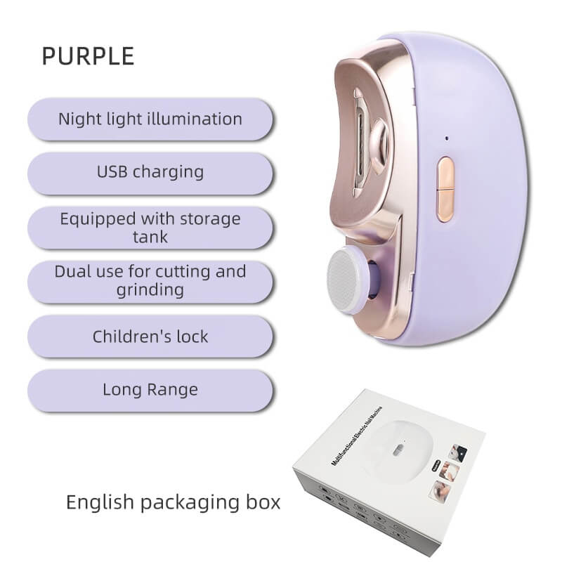 š Hot Saleš„3 in 1 Automatic Electric Nail Clipper with PolishingćSafe and Convenientć