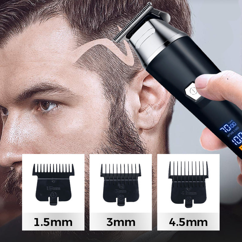 🎉Household Digital Display Professional Electric Hair Clipper Set✂️