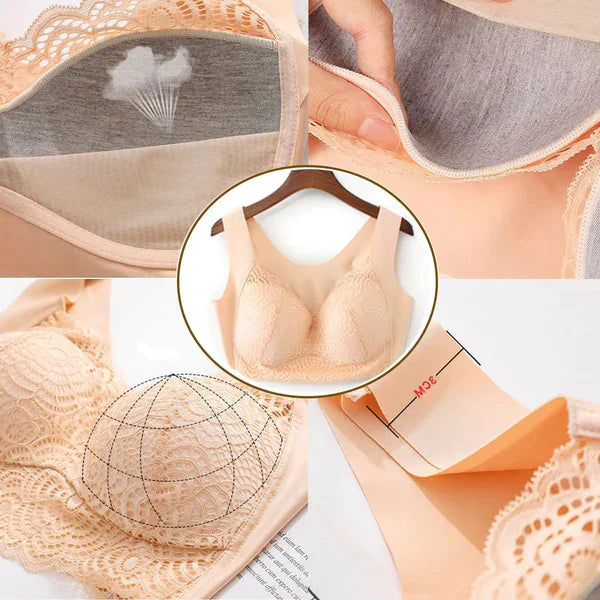 🔥Ultimate Lift Stretch Full Shape Seamless Lace Bra (3 PCS)