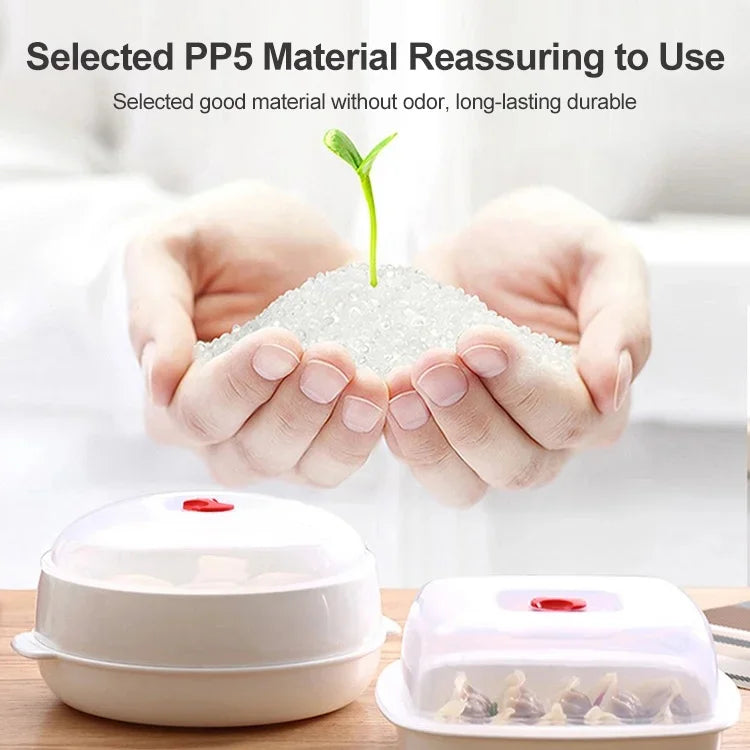 🍲🔥Microwave Oven Steamer