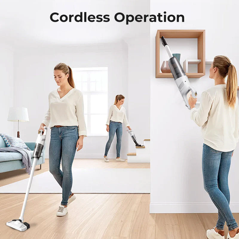 Cordless Self-Standing Rechargeable Handheld Vacuum Cleaner