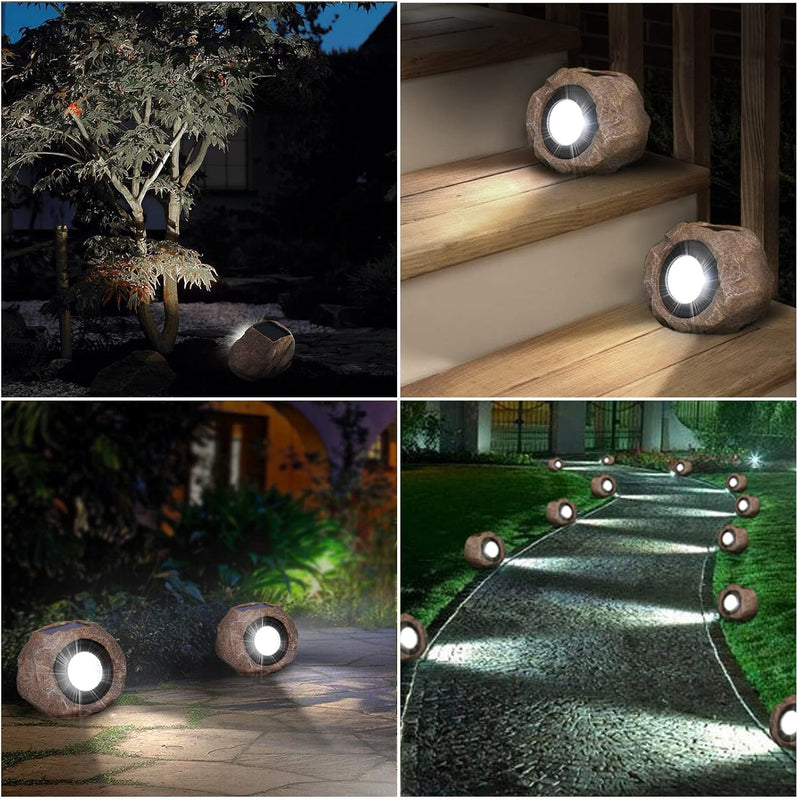 ✨Solar Powered LED Rock Lamp
