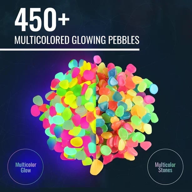 šFlash Saleā”Glow In The Dark Rocks - Illuminate Your Outdoors with Enchanting Glow!