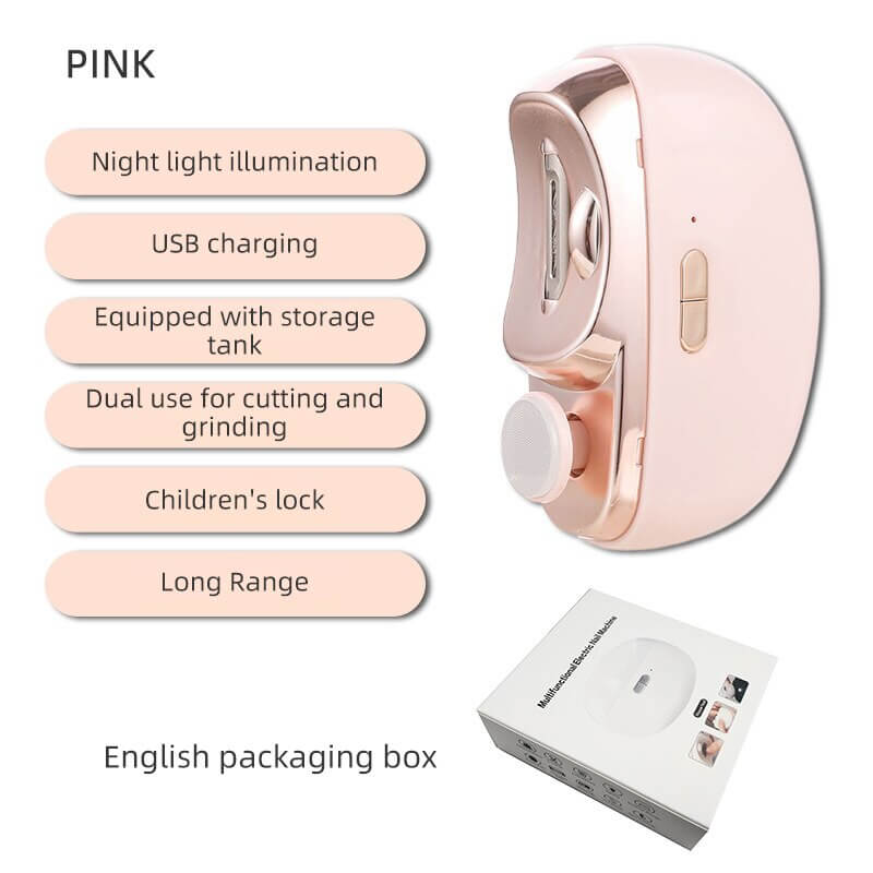 š Hot Saleš„3 in 1 Automatic Electric Nail Clipper with PolishingćSafe and Convenientć