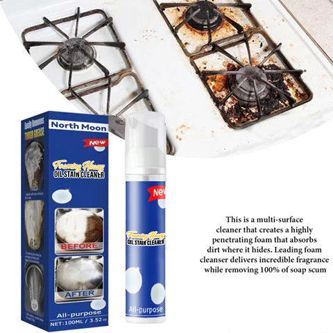 All-Purpose Foaming Heavy Oil Stain Cleaner(BUY 1 GET 1 FREE)