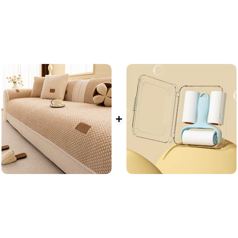 🛋️ Thickened Non-Slip Sofa Cover – Ultra-Soft, Washable, Scratch-Resistant & Pet-Friendly, 4 Colours ✨