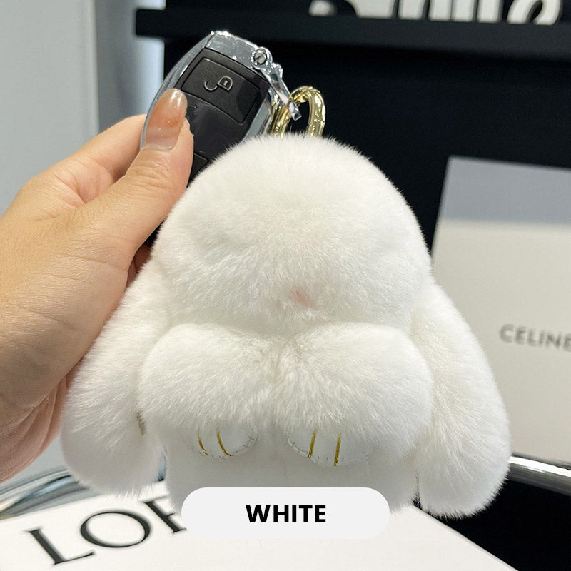šHot Saleš„Plush Bunny Keychain Pendant
