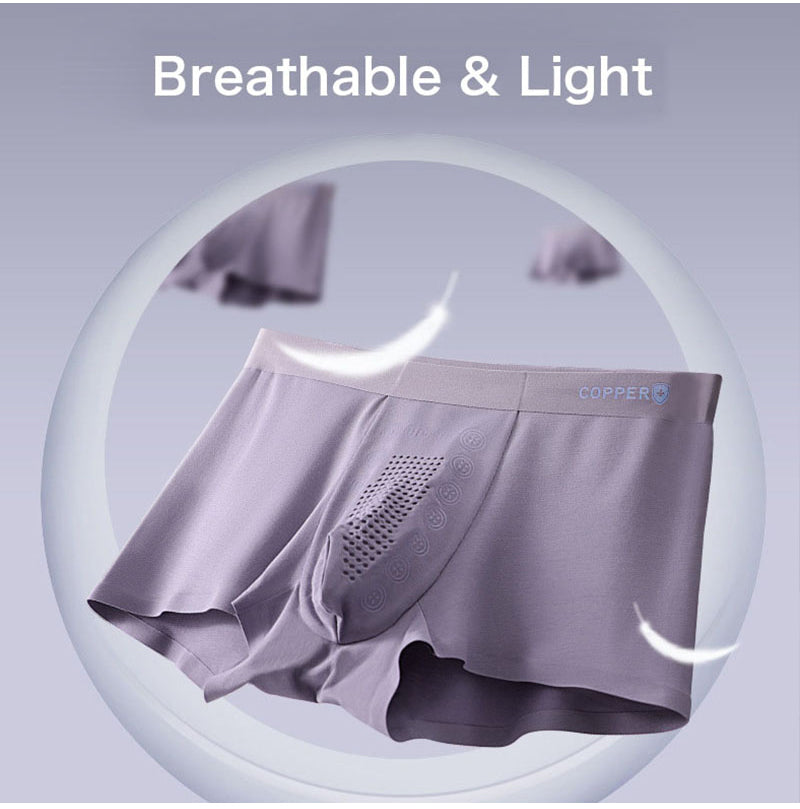 š„Set of 4pcsš„Men's Massage Magnetic Therapy Underwear