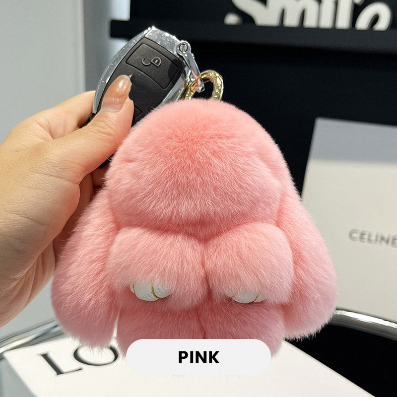 šHot Saleš„Plush Bunny Keychain Pendant