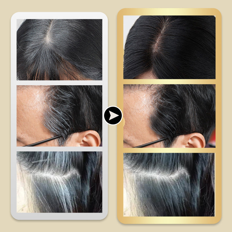 Safe and Convenient Comb Hair Dye