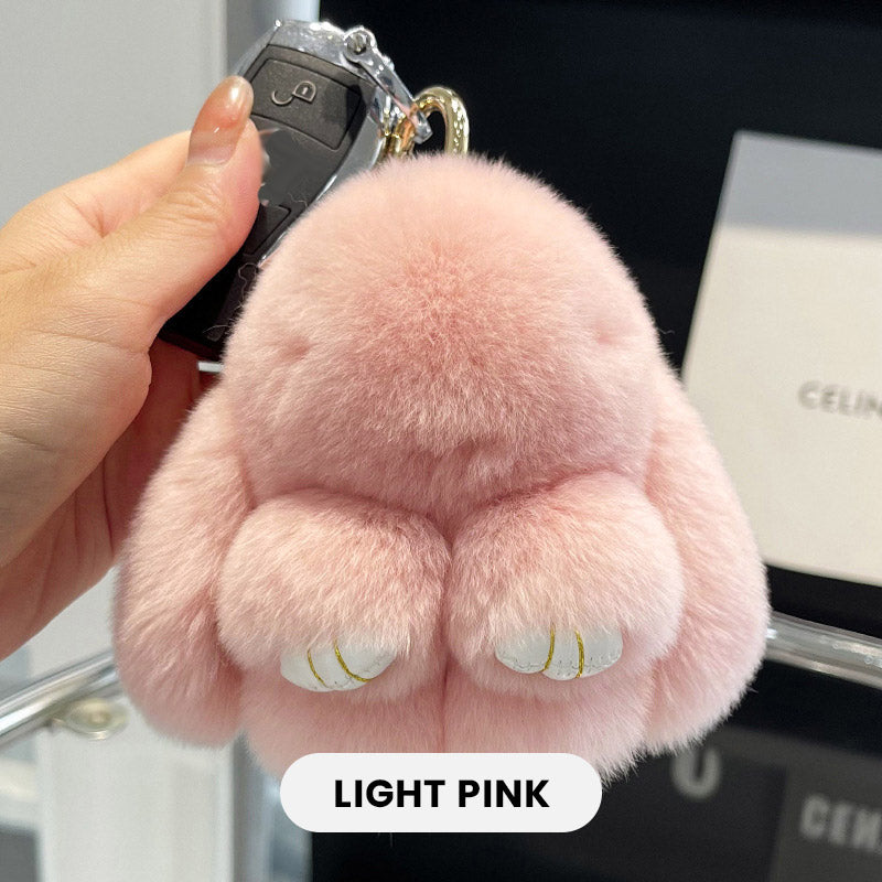 šHot Saleš„Plush Bunny Keychain Pendant