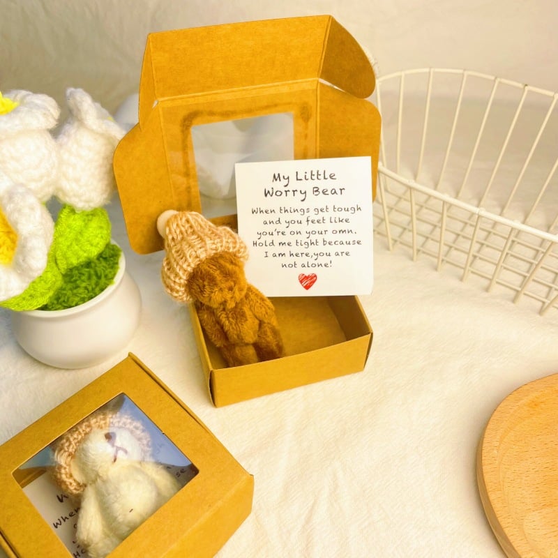 🧸✨Little Bear in Box, My Little Worry Bear🎁