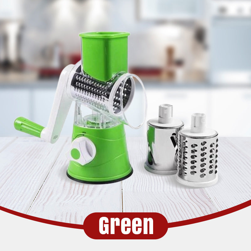 Multifunctional Manual Rotary Grater & Chopper – Slice & Shred with Ease! 🚀🥕