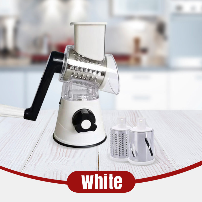 Multifunctional Manual Rotary Grater & Chopper – Slice & Shred with Ease! 🚀🥕