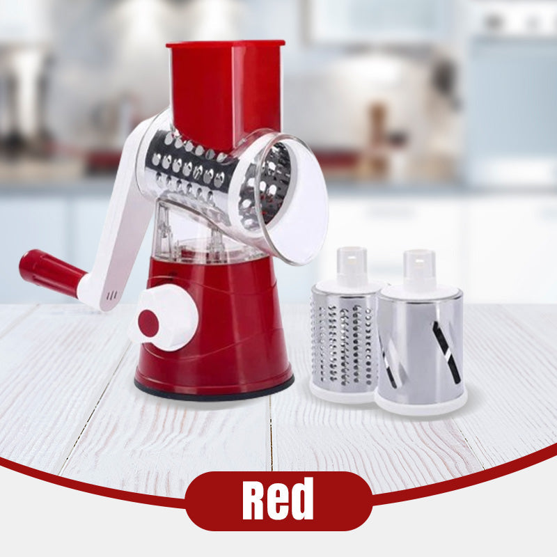 Multifunctional Manual Rotary Grater & Chopper – Slice & Shred with Ease! 🚀🥕