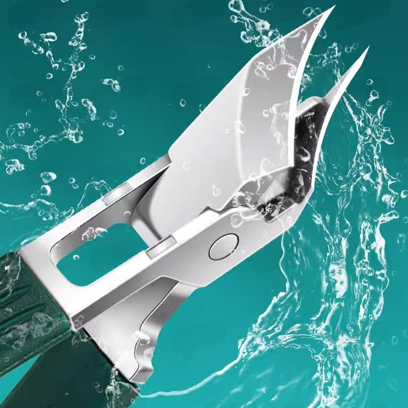 🔥 Anti-Splash 25° Slant Edge Nail Clipper 3-Piece Set