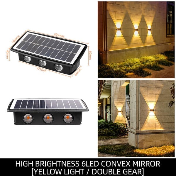 💡 ☀️ Solar Powered Wall Light – Auto On/Off, Weatherproof & Energy Saving 🏡