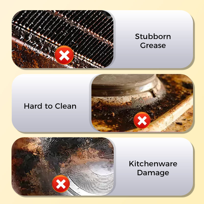 🔥 Multifunctional Powerful Kitchen Foam Cleaner🏠Complimentary Specialised Cleaning Coth