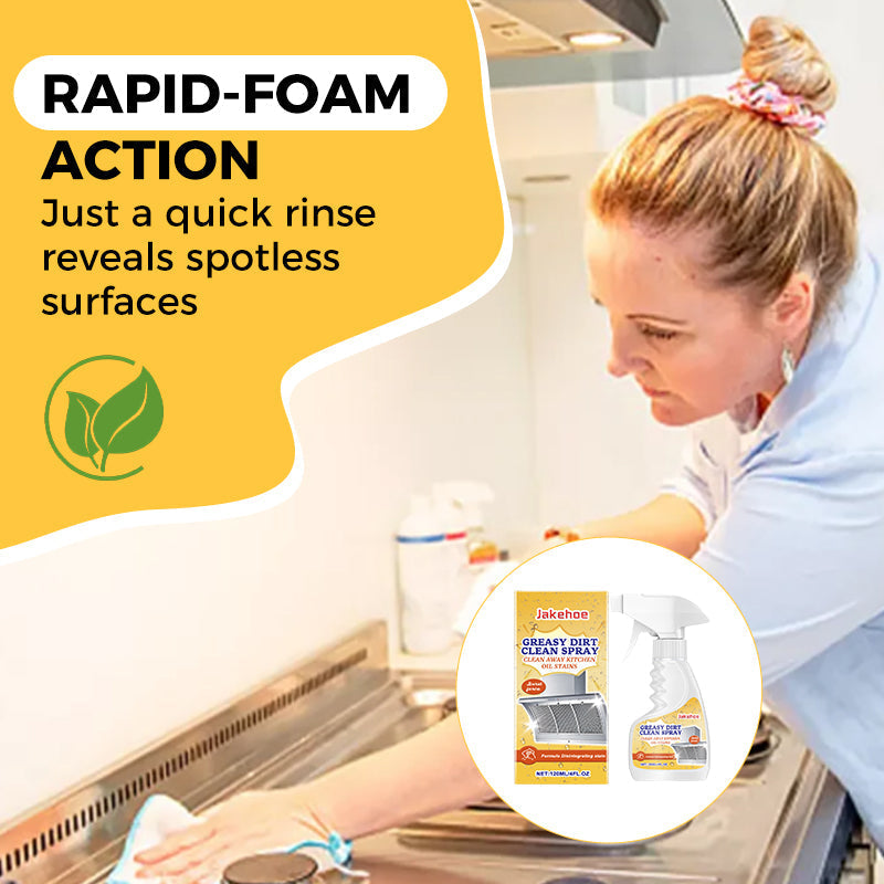 🔥 Multifunctional Powerful Kitchen Foam Cleaner🏠Complimentary Specialised Cleaning Coth