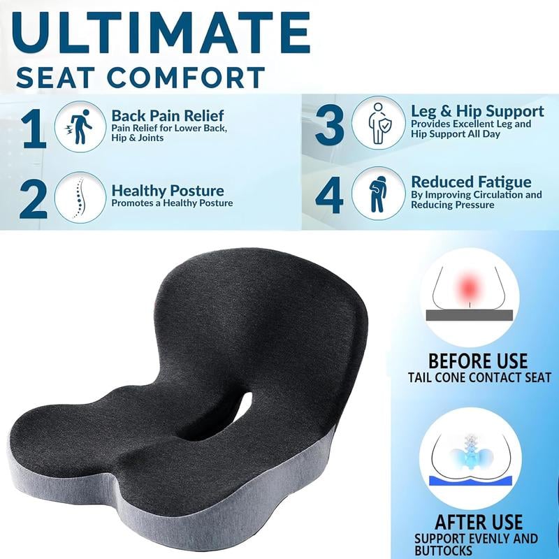 Non-Slip Memory Foam Seatšŗ
