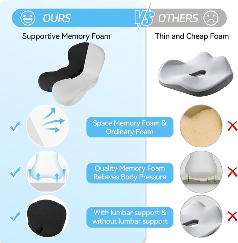 Non-Slip Memory Foam Seatšŗ