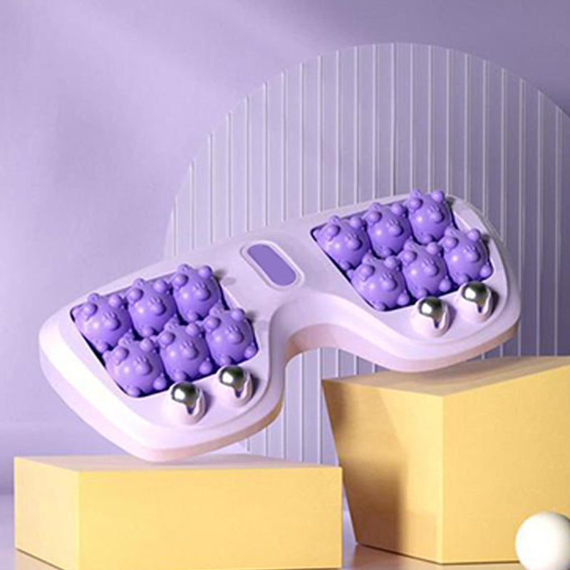 💥🦶✨Sale -50% 💆♀️Portable Dual Massage Roller – Relax and instantly relieve feet😌🌿