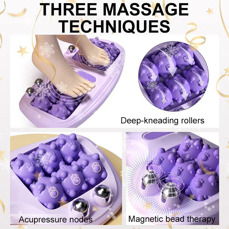 💥🦶✨Sale -50% 💆♀️Portable Dual Massage Roller – Relax and instantly relieve feet😌🌿