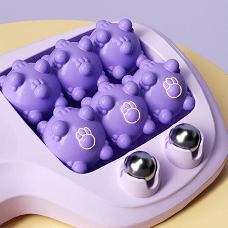 💥🦶✨Sale -50% 💆♀️Portable Dual Massage Roller – Relax and instantly relieve feet😌🌿