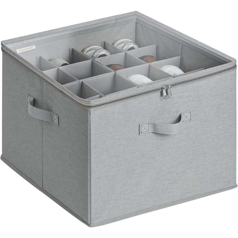 ๐ Transparent, Foldable PVC Shoe Box, Waterproof Shoe Organiser For The Office
