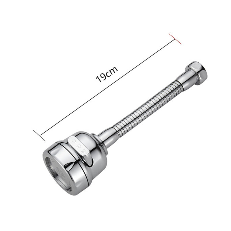 🚿💧 Extended kitchen faucet with a 360° swivel spray head – flexible rinsing & easy cleaning 💦✨ Experience kitchen convenience today!