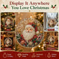 🎄Christmas Pearl Diamond Art Hanging Ornament Kit | Resistant Non-Fading Pearl Beads DIY Handmade Holiday Hanging Decor 🎅💎