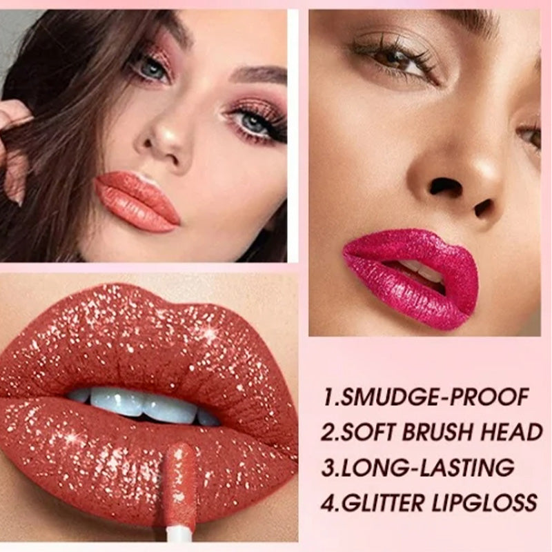 🔥Buy 1 Get 1 Free 🔥Metallic Liquid Diamond Glitter Lipstick