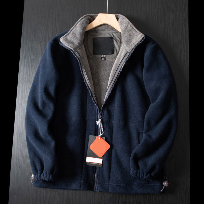 🔥Men’s Double-Layer Fleece Jacket