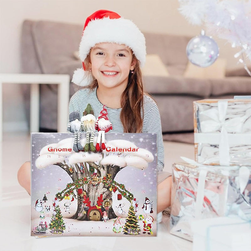 💝Gift Idea 🌲2025 Christmas Gnome Advent Calendar🎅
