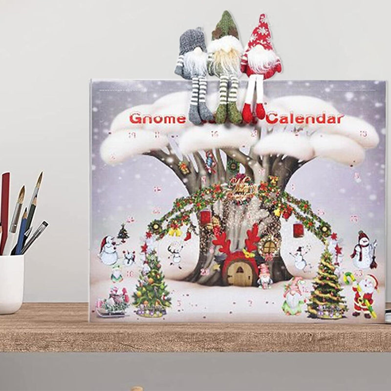 💝Gift Idea 🌲2025 Christmas Gnome Advent Calendar🎅