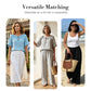 Women's Drawstring Top & Pants 2-Piece Set – Relaxed Fit, Comfortable & Perfect for Lounging or Everyday Style 🌸