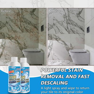 Stone Stain Remover Cleaner (Effective Removal of Oxidation, Rust, Stains)