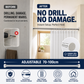 🛏️ 🔧 Adjustable No-Drill Tension Rod – Damage-Free Install, Anti-Slip & Multi-Purpose, Max 15KG Load 🏠