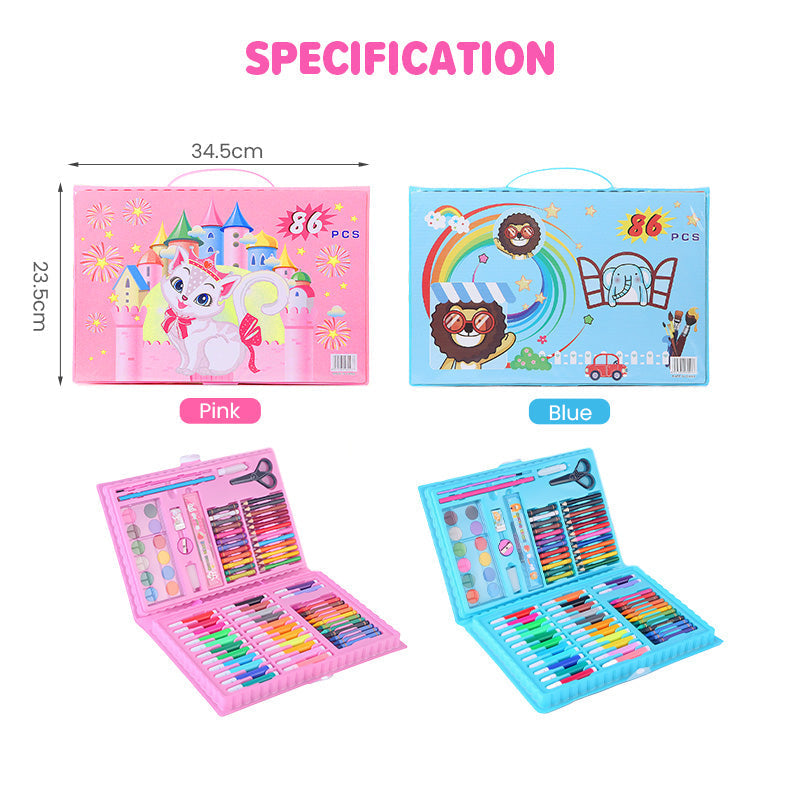 💗Deluxe 6-In-1 Art Creativity Set🎁The Best Present For Kids