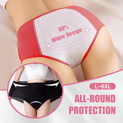 Women's High Waist Leak Proof Panties for Menstruation