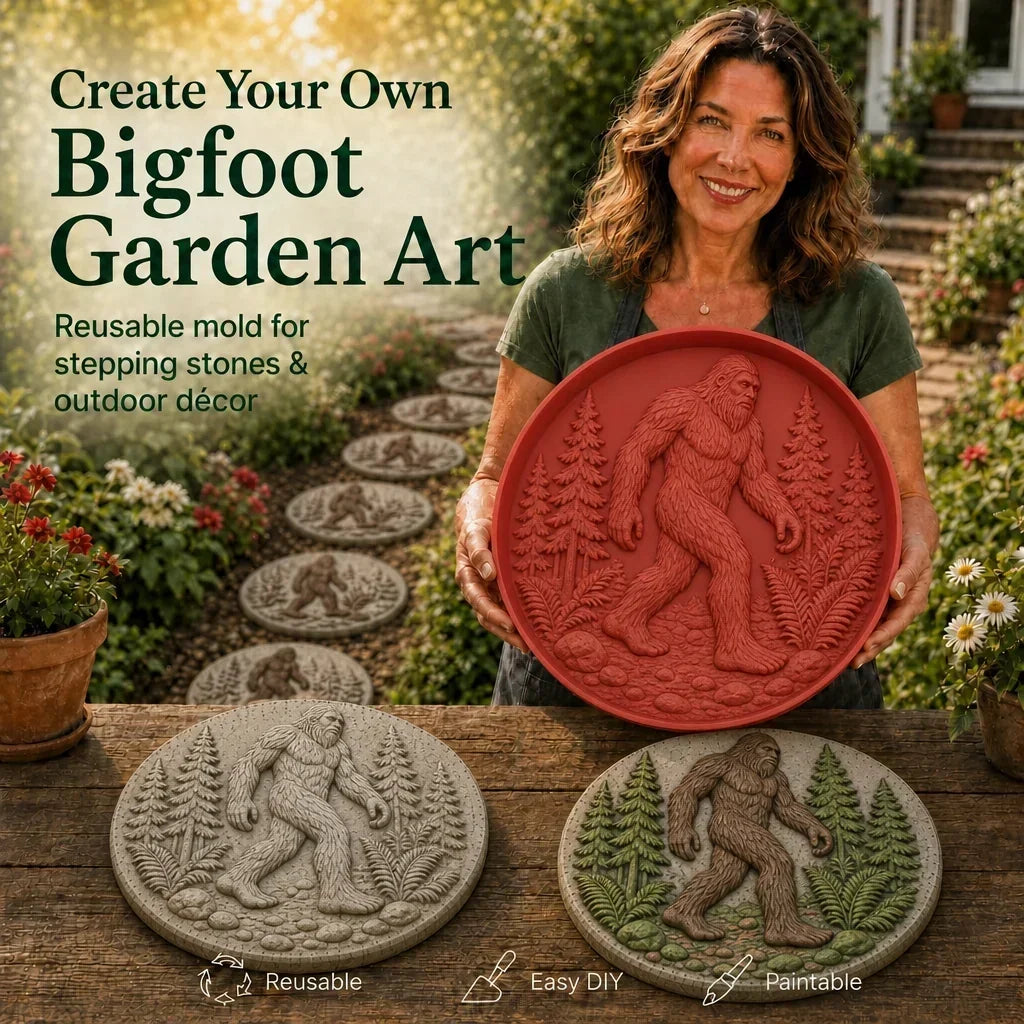🌻 Reusable Garden Art Mold – Make Your Garden Truly One of a Kind