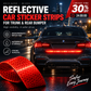 🚗 Reflective Car Sticker Strips for Trunk & Rear Bumper