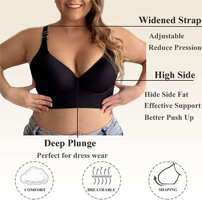 Comfortable Back Smoothing Bra - Top Graded Shaping Fabric